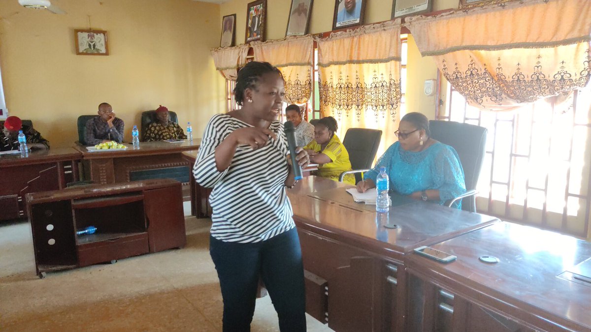 ForRightster's tweet photo. Working with @wepbi89 on inclusion of women in political leadership in Enugu state, southeast Nigeria https://t.co/2LKixielXk
