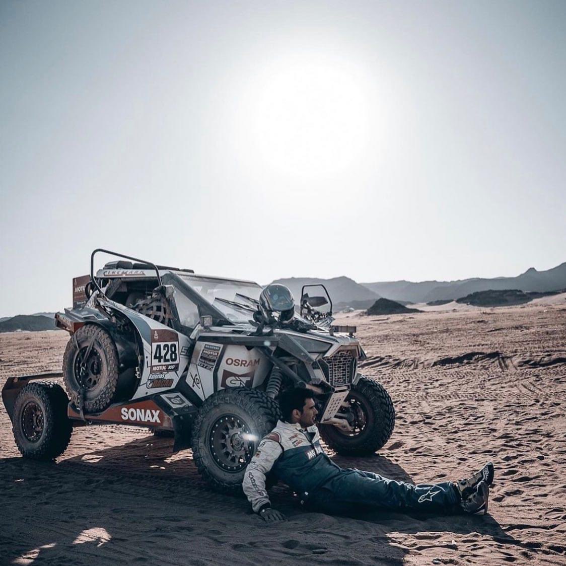 Mendocinos en el Dakar 2021-Arabia Saudita

Décima etapa: Neón-AlUla (583 kms)

AUTOS
42) Yacopini/Yacopini. Gral: - (*)
Abandono: Terranova/Graue (Mini)

MOTOS
Abandono: F. Caimi (Yamaha)

SSV
26) Guayasamín/Torlaschi (Polaris). Gral: - (*)

(*) Abandonaron y se reengancharon