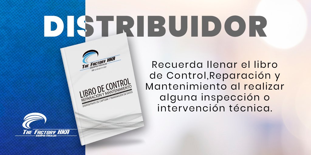 TheFactoryHKA's tweet photo. No dejes para mañana lo que puedes hacer hoy! Realiza con tu asesor de servicio técnico autorizado la inspección anual obligatoria a tus máquinas fiscales.

(0212) 202. 08. 11
https://t.co/wrzwbogg08
Helpdesk@thefactoryhka.com https://t.co/XqwkyZIxKg