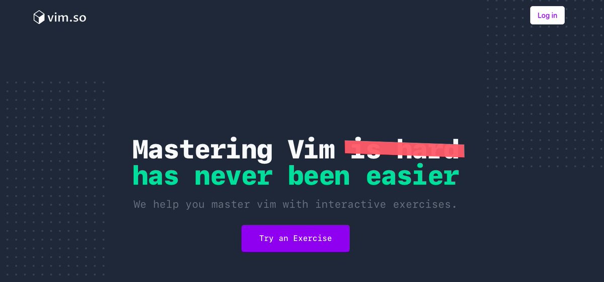 Top Indie products to check out  https://www.vim.so&nbsp; by  @KennethCassel An easy way to learn VIM. I love the fact that he has an MVP in place and is continuously interating it instead of one big launch. Something to learn for all of us!  https://twitter.com/KennethCassel/status/1348265434215280640?s=20