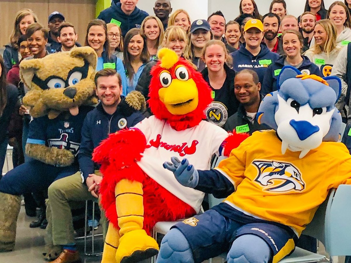 Don't we already have a mascot? We refuse to recognize anyone other than @Chris_J0nes as the official club mascot. 

Never forget the first gathering of all 4 Nashville sports mascots.