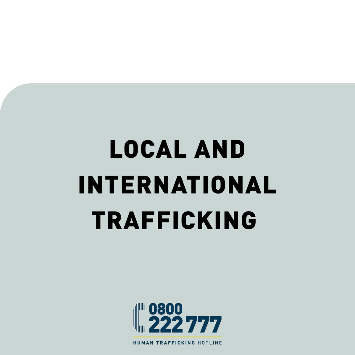 Human trafficking is a national and international problem. Moved from city to city, within the same country, trafficked from one country into another, all for the purposes of exploitation. Want to find out more? Visit our website.
#HumanTraffickingAwarenessMonth