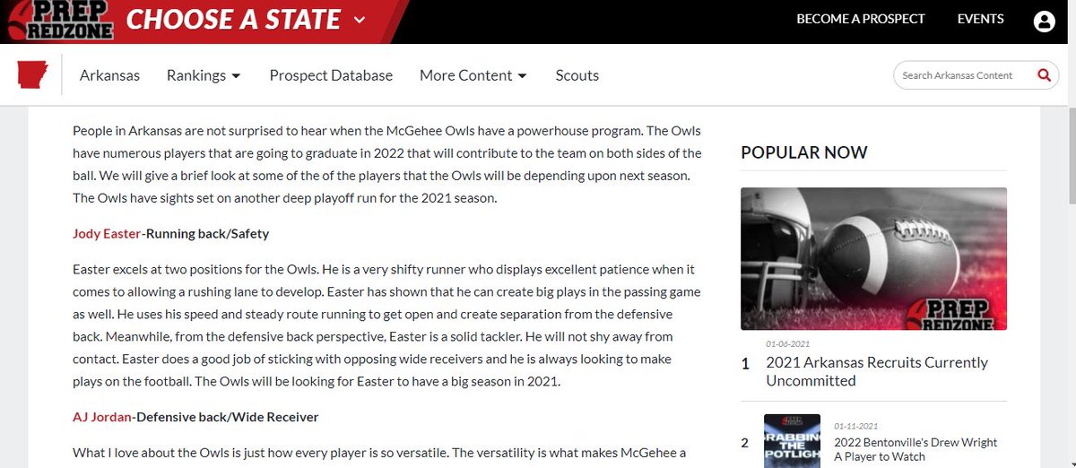 Prep Redzone Arkansas tweet media