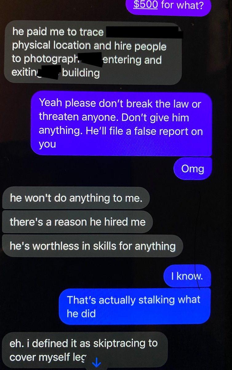 MissLadyAlexi's tweet photo. This is REAL LIFE STALKING! 
PAID for by two fake victims who filed numerous false reports! The same 2 “victims” also accused me of doing this to them...like the rest of the allegations, they accused me of all the things they did TO ME!
“Waiting on Nikki” to send me the $ https://t.co/PDiq2VO91j