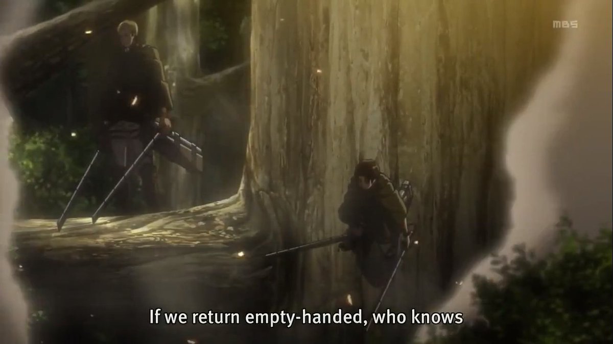 Also, note that in the anime, Levi says this :The future of Eren and the Survey Corps depends on the capture of the Female Titan.