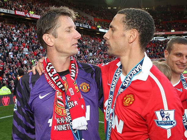 22 mai 2011 Son dernier match à Old Trafford lors de la victoire 4-2 face à Blackpool. #MUFC