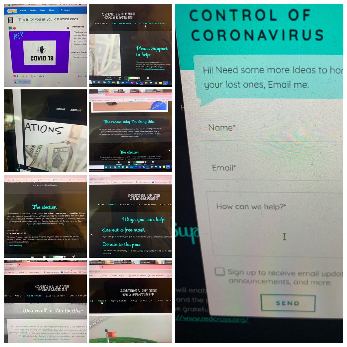 edtech_lynn's tweet image. Who says our 🧑🏾‍🎓👩‍🎓 aren’t problem solvers? This @SuttonPrincipal #6thGrader built #MobileApp for #COVID @APSInstructTech @Suttonbizcomp @APSITMelissa @APSITTanika @apsitdominique @ahrosser