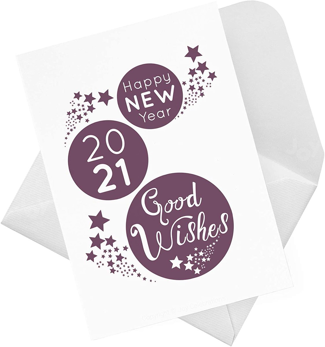 JoyCelebrations's tweet photo. Our popular Good Wishes #NewYear cards are finally back in stock! 

🥳 shop at https://t.co/NmUW0UEt6X and spread good wishes for 2021! 😍

Please stick with small businesses on the big marketplaces; we really value your support during the pandemic. https://t.co/mKKV9QH3y8