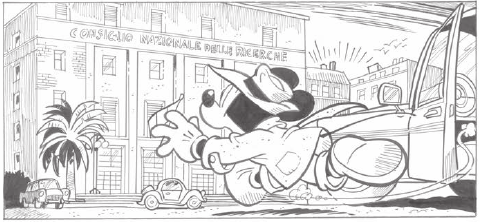 ComunicareCnr's tweet photo. Il #13gennaio del 1930 usciva negli #USA la prima striscia di #MickeyMouse, il nostro #Topolino. Nel 2018 @TopolinoIT ha pubblicato "Topolino e i numeri del Futuro" che racconta come, nel 1955, al @CNRIAC, #Picone installò il #FINAC, il primo grande computer da calcolo in Italia. https://t.co/XCOeERwSby