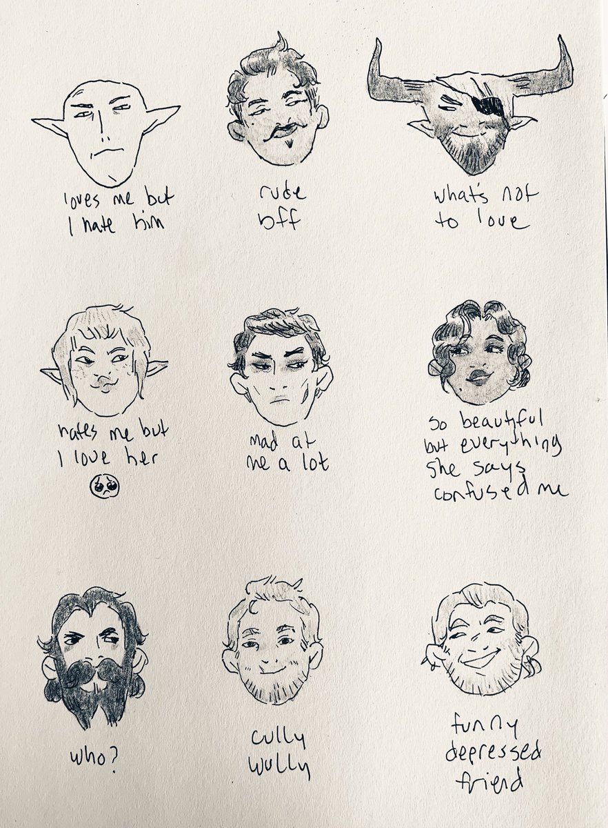 my dragon age friends 