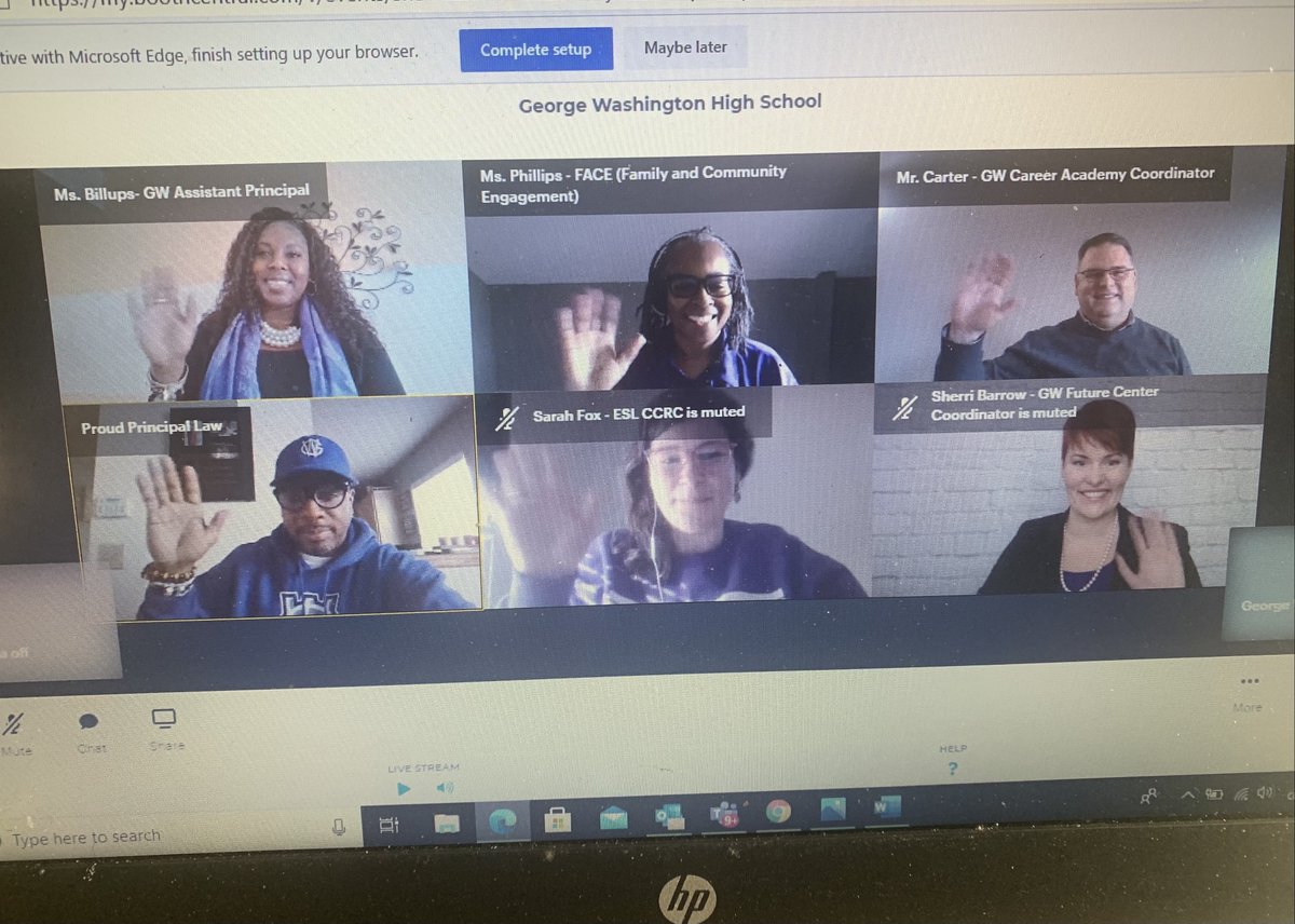 GWContinentals's tweet photo. We are LIVE in our virtual booth, participating in the 7th Annual @IPSSchools Showcase of Schools! Join our team to learn more about the home of the Continentals 🟣⚪️🟣⚪️ https://t.co/1fCxztzzcY