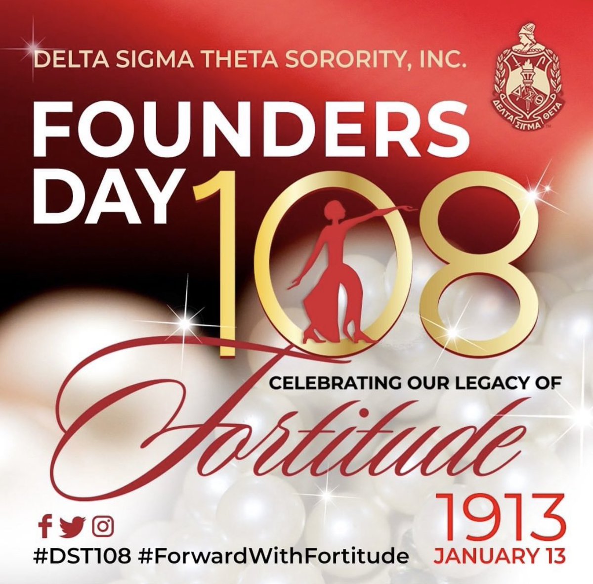 BY_Deltas's tweet photo. TELL ME WHAT IS A DELTA!!! Happy  Founder’s Day to THE ULTIMATE SORORITY! Our 22 paved the way and for that we are forever indebted. Sorors we hope you enjoy today the Crimson and Cream way 🔺
#J13 #DST #22Founders #BetaOop https://t.co/HgvKtwHNkU