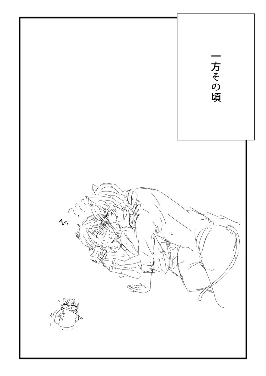 フェイジュニ猫ちゃんと人間をそれぞれ交換しました 