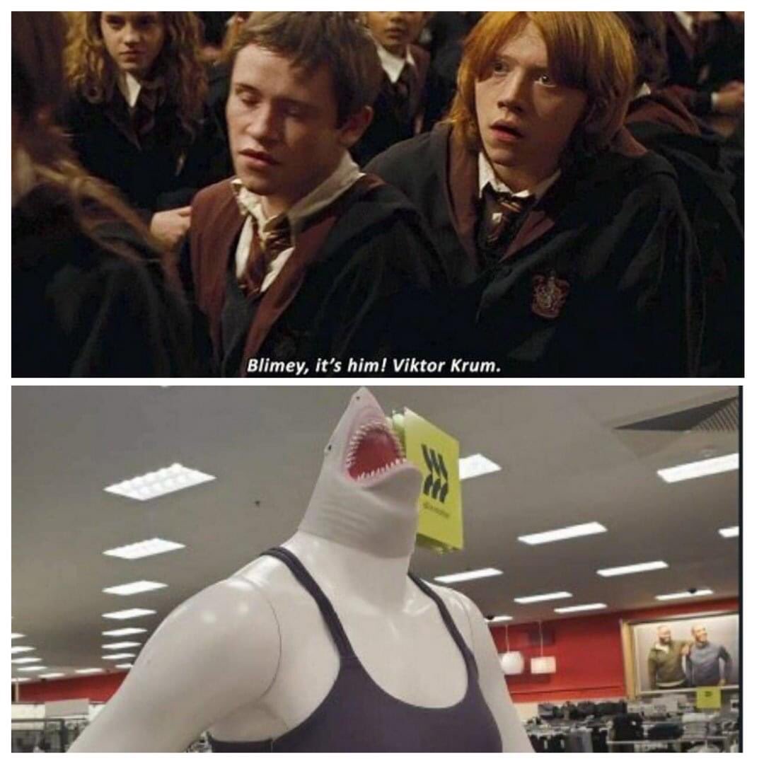 TheHPfacts's tweet photo. Shark b(o)y is (c)oming for all of us 🤷‍♀️ https://t.co/o3eOhD2sU6