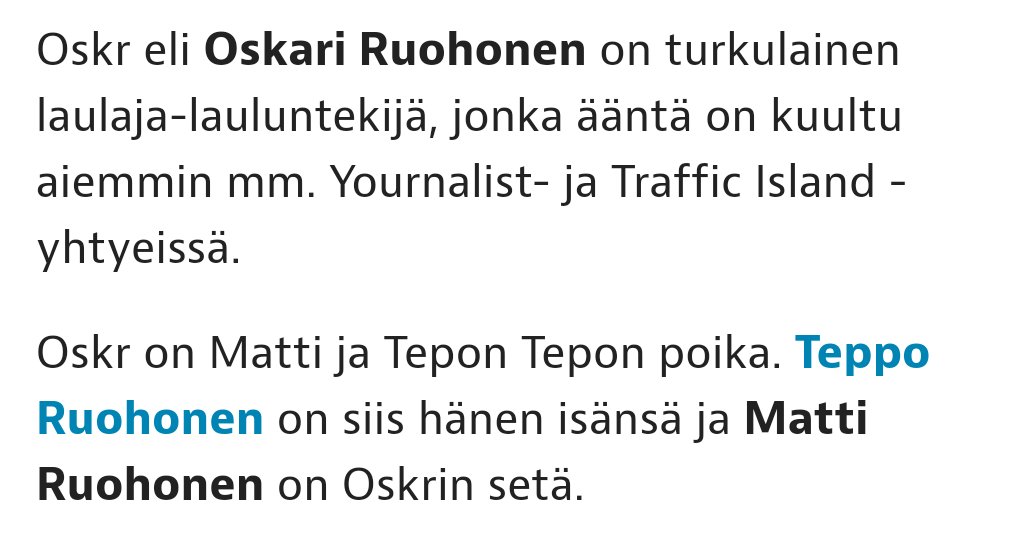VKykkanen's tweet photo. Onko tunnettu duo tästä lähtien siis Mtt ja Tppo? #UMK2021 #matti #teppo #teponpoika #oskr https://t.co/ODg1F792f2