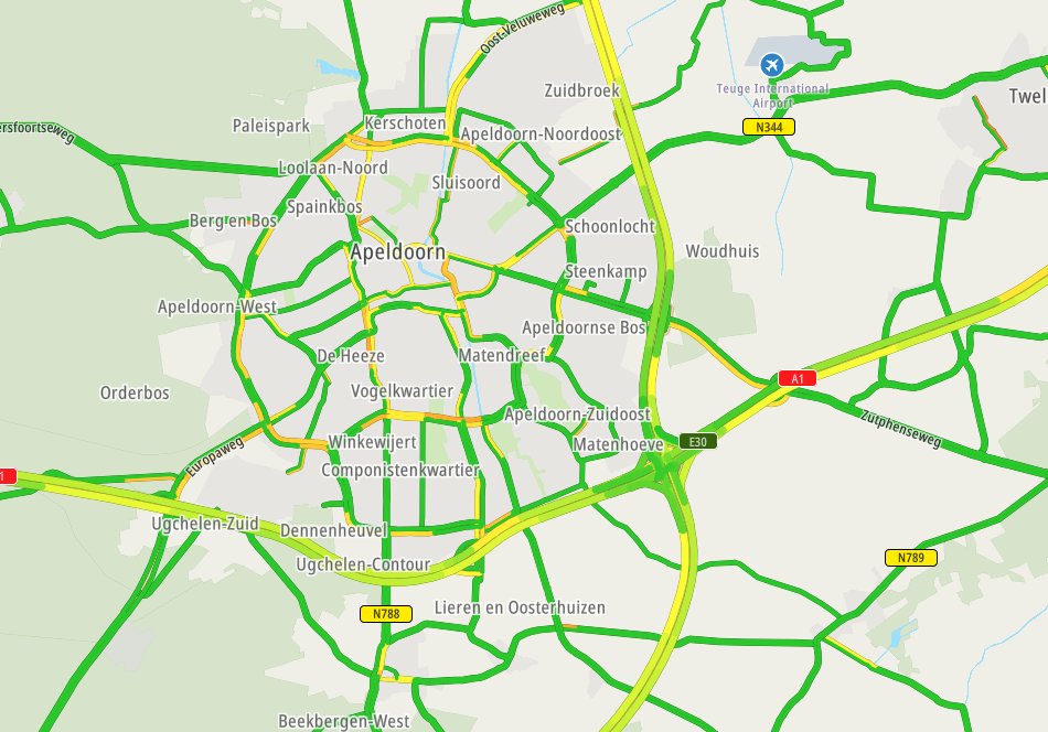 BertAnvelink's tweet image. Nieuwsgierig naar de file ontwikkelingen in en rond Apeldoorn? @TomTom houdt dat elk moment van de dag bij. Ook historische data is hier te vinden:  bit.ly/2XHTFNP #mobiliteit #files #congestie cc @ds_Apeldoorn