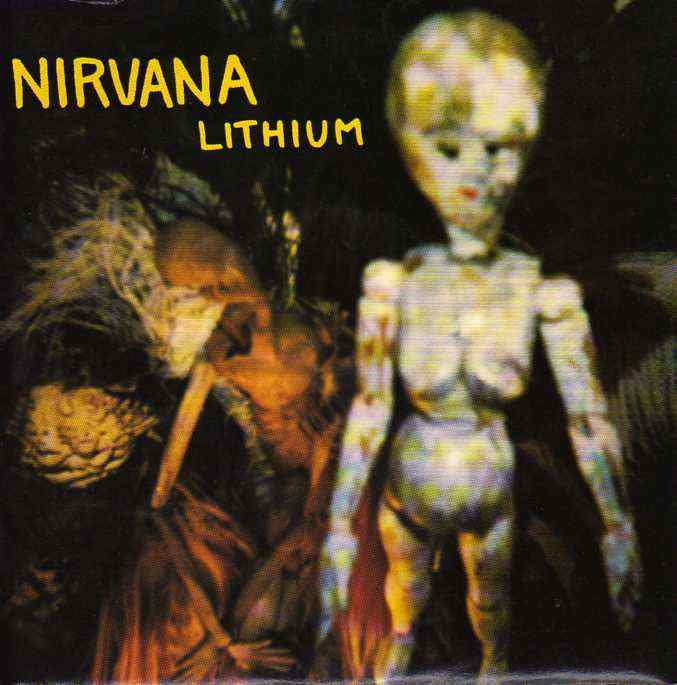 Happy 52nd birthday to Nirvana drummer Dave Grohl.

This is \Lithium\ by Nirvana, released in the UK by DGC in 1992. 
