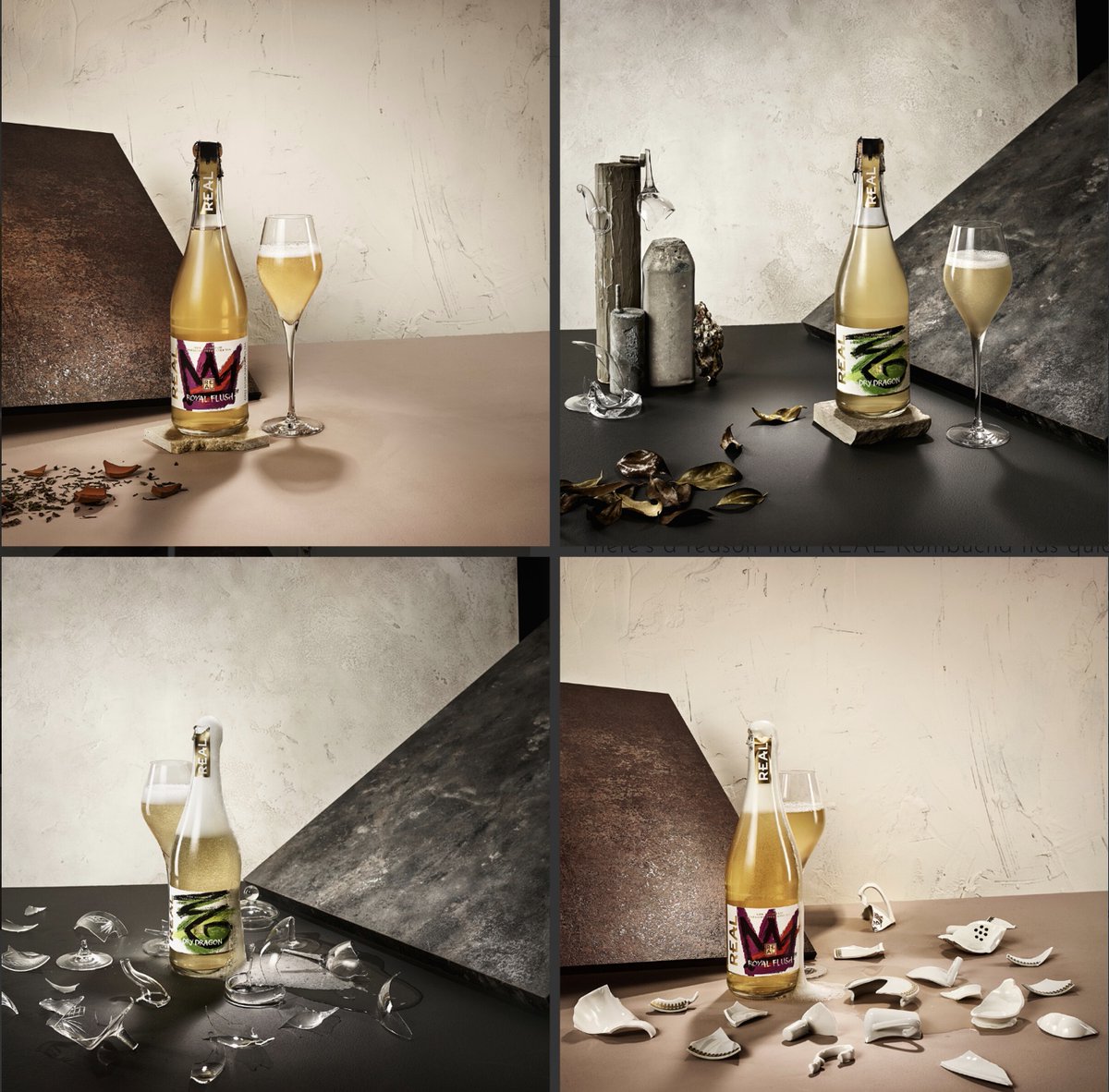 L’extra thé reste une alternative aux boissons alcoolisées!  Real Kombucha propose des breuvages fermen-thés comme de véritables #vins pétillants.😜Healthy &amp; pop, la marque anglaise devrait ravir et secouer le célèbre #tea time☕️«God save the Queen»😊🇬🇧
📲realkombucha.co.uk