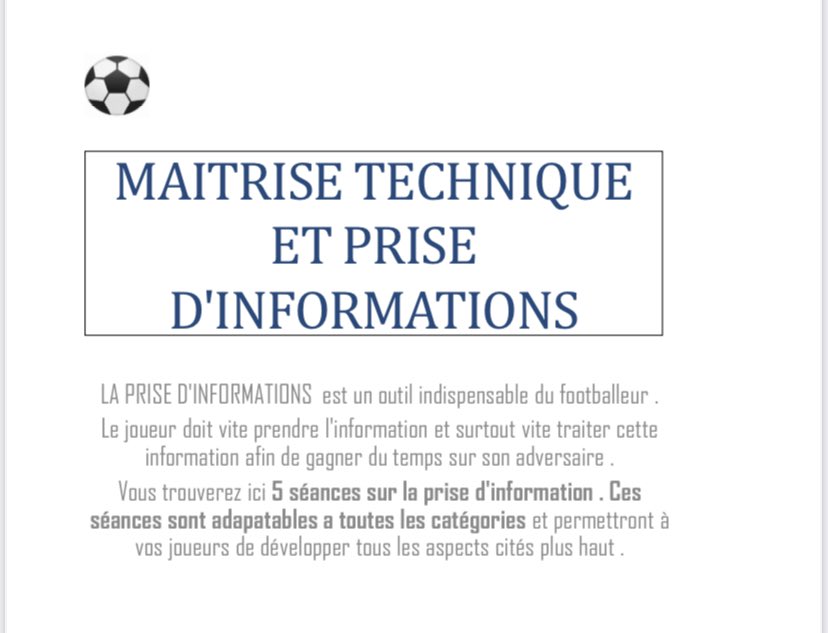 Josslebreton's tweet photo. 🔥OFFRE EBOOKS🔥

⚽️𝟷𝟶 ʀᴏɴᴅᴏs éᴠᴏʟᴜés
⚽️𝟷𝟸 ᴇxᴇʀᴄɪᴄᴇs ᴄᴏᴠɪᴅ-𝟷𝟿
⚽️𝟷𝟸 ᴊᴇᴜx sᴄᴏʟᴀɪʀᴇs
⚽️𝟷𝟶 ᴇxᴇʀᴄɪᴄᴇs ᴅᴇ ᴊᴏɴɢʟᴇʀɪᴇ
⚽️𝟻 séᴀɴᴄᴇs ᴍᴀîᴛʀɪsᴇ ᴛᴇᴄʜɴɪǫᴜᴇ ᴇᴛ ᴘʀɪsᴇ ᴅ’ɪɴғᴏs

👉15€ les 4 ebooks
👉Autres offres dispo

🤝 Contact en DM https://t.co/0tTmmDfF5c