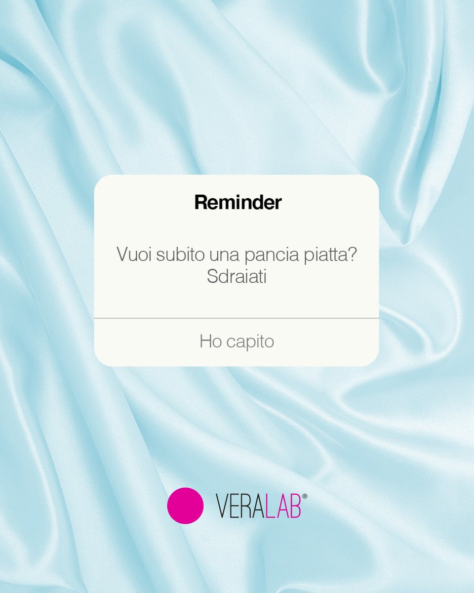 Veralab_cinica's tweet photo. Altro che tisane detox, questo metodo funziona subito e al 100% 😂
Taggate le vostre amiche per far conoscere loro questo magico consiglio 😉
#veralab #consigliocinico #panciapiatta https://t.co/YpBrbRgPhA