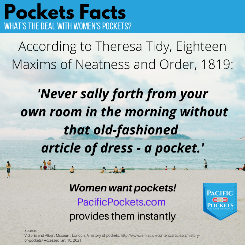 PacificPockets's tweet photo. Never Sally Forth -- Wear fashion you love, add the pockets instantly. Visit us at https://t.co/Gk0HQJnQs6 to learn more. https://t.co/50nZq50vPx