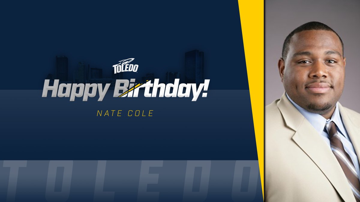 ToledoFB's tweet photo. Happy Birthday to Coach Nate Cole

#ONErocket https://t.co/zSDUqinpbz