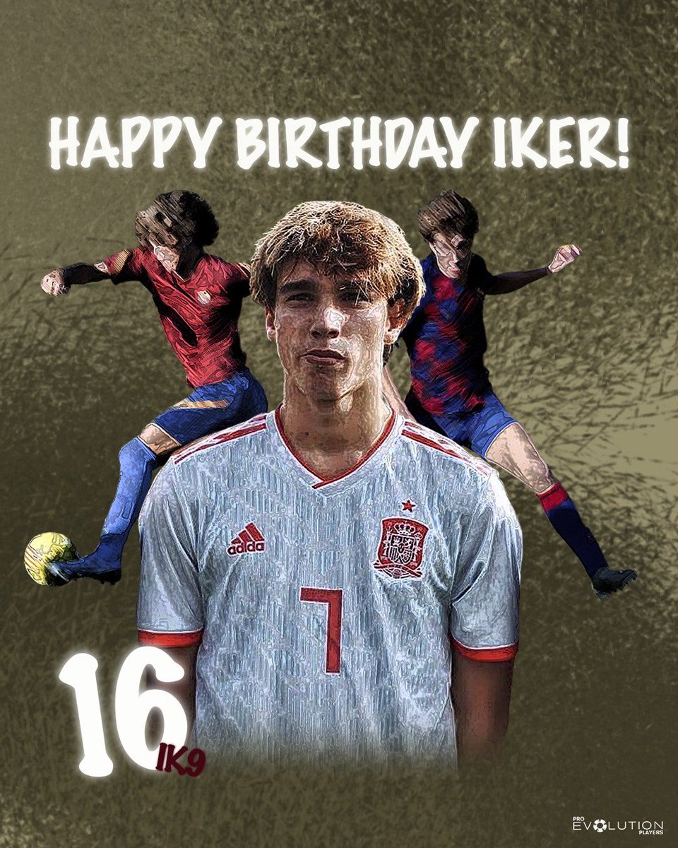 ProevolutionOF's tweet photo. Happy birthday @ikbravo9!
Keep growing π #proevolutionplayers https://t.co/KOg2sWlGzD