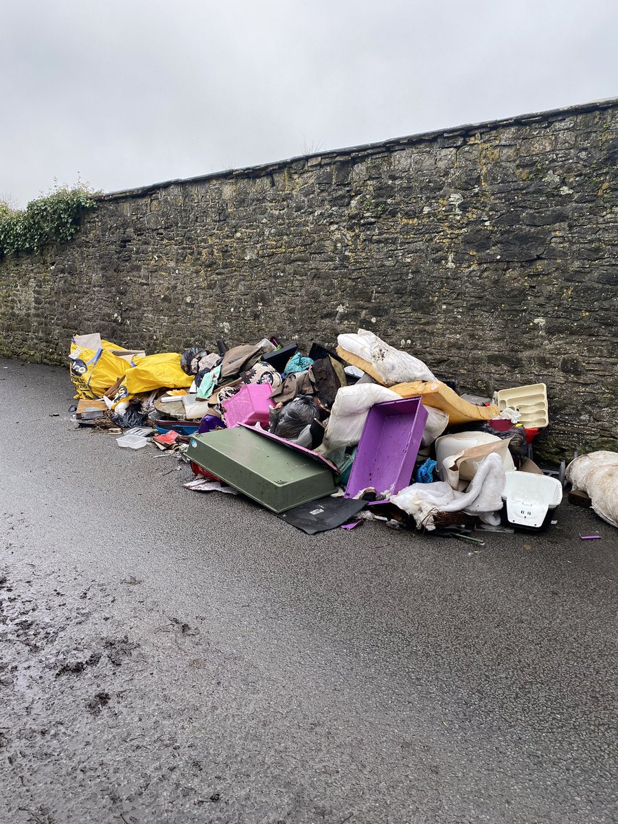 jackgunningham's tweet photo. @BristolCouncil @ASPolice things aren’t getting much better up at Ironmould Lane. Another truck load dumped off overnight. (@BrislingtonCC @BrislingtonFC) https://t.co/WXdeHB6vZX