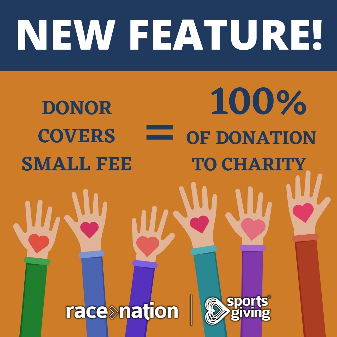 NEW FEATURE ALERT! 📢

Here at #RaceNation and #SportsGiving we are delighted to offer another option for charities to improve fundraising tools and enable donors the opportunity to boost their donation!
Get in touch at charity@race-nation.com to find out more!

#events #support