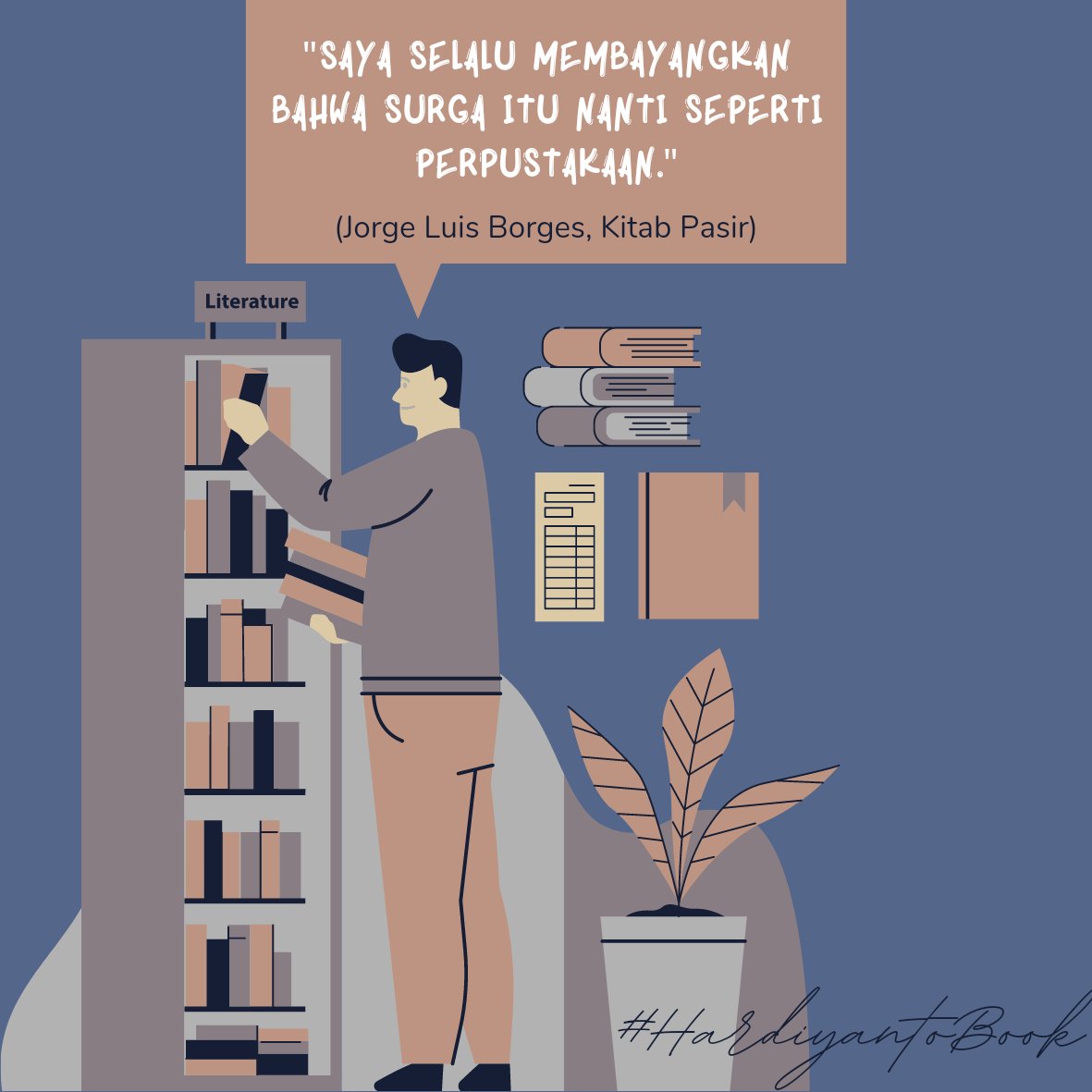HardiyantoBook's tweet photo. Kitab Pasir merupakan karya terakhir Borges yg diterbitkan dgn memuat 13 cerpen.

Dapatkan bukunya di @HardiyantoBook dgn harga Rp 49.000 &amp; dapatkan jga artikel jurnal internasional Scopus GRATISS

Info &amp; Order
WA: 081392991927
@BaridTita 

#BookShop #KitabPasir #JorgeLuisBorges https://t.co/AsoOtLawhU