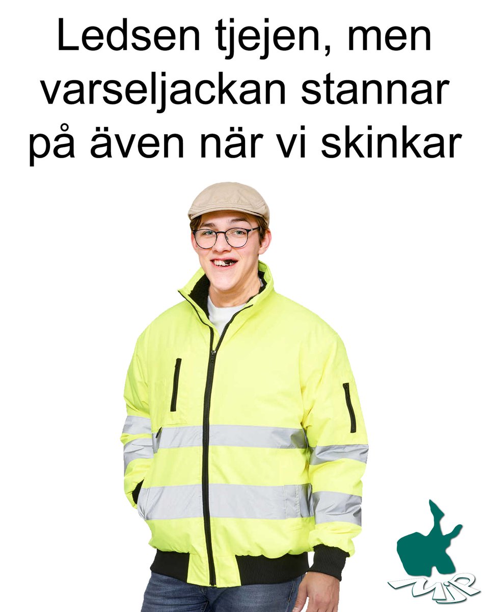 Mjolbypartiet's tweet photo. Den åker ALDRIG av https://t.co/InEk0UBuzf