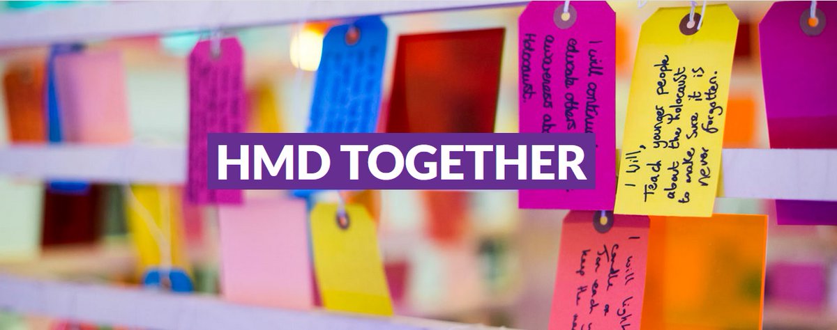 Idea 5: Encourage staff, families & students to check out  @HMD_UK  #HMDTogether ideas:  https://www.hmd.org.uk/take-part-in-holocaust-memorial-day/hmd-together/These may inform, engage & inspire through film, reading, cooking & help educate & commemorate about the Holocaust & other genocides.  #homelearning  #togetheronline RT 6/9