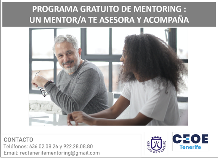 ceoetenerife's tweet photo. Últimos días para cerrar preinscripciones del Programa de #mentoring2020 con @ceoetenerife y @Cabildotenerife. Infórmate e inscríbete en nuestra web. 👉👉 https://t.co/lJb90aJ0sf https://t.co/5gytyw5SAw