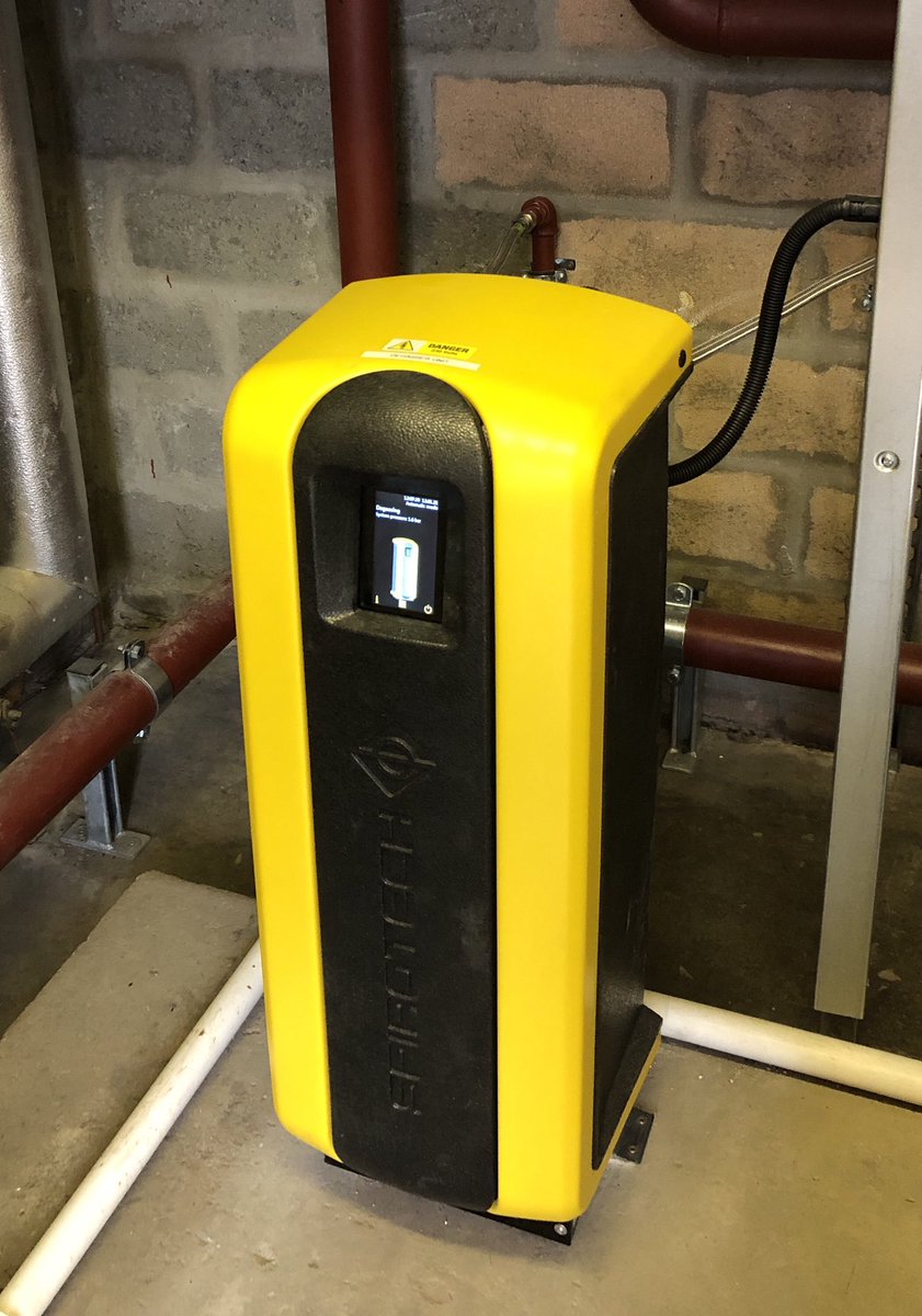 Essential Commissioning attendance today through the snow! #Spride <a href="/SpirotechUK/">Spirotech</a> HASL.co.uk