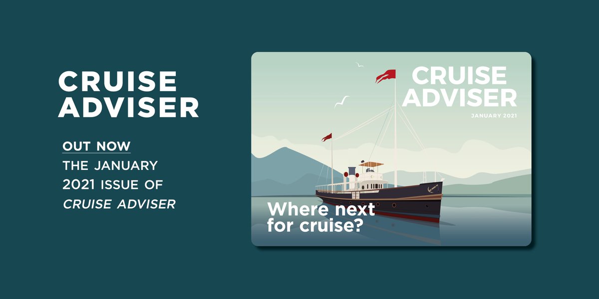 The January 2021 issue of Cruise Adviser is out now. In it, leading figures from the industry – including <a href="/TonyRoberts101/">Tony Roberts</a>, <a href="/lynnnarraway/">Lynn Narraway</a> and @AntonyParadiso –  answer the question, 'Where next for cruise?' Read it here: magazine.cruise-adviser.com/editions/janua…