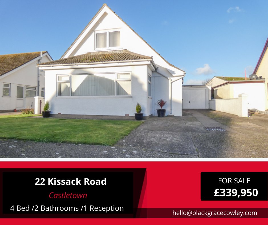 🏡22 Kissack Road, Castletown - £339,950🏡

🎥Watch the virtual viewing here: youtube.com/watch?v=uQZXNQ…

Contact us to register your interest:
☎ 01624 832200
🖥 hello@blackgracecowley.com
blackgracecowley.com/.../22-kissack…