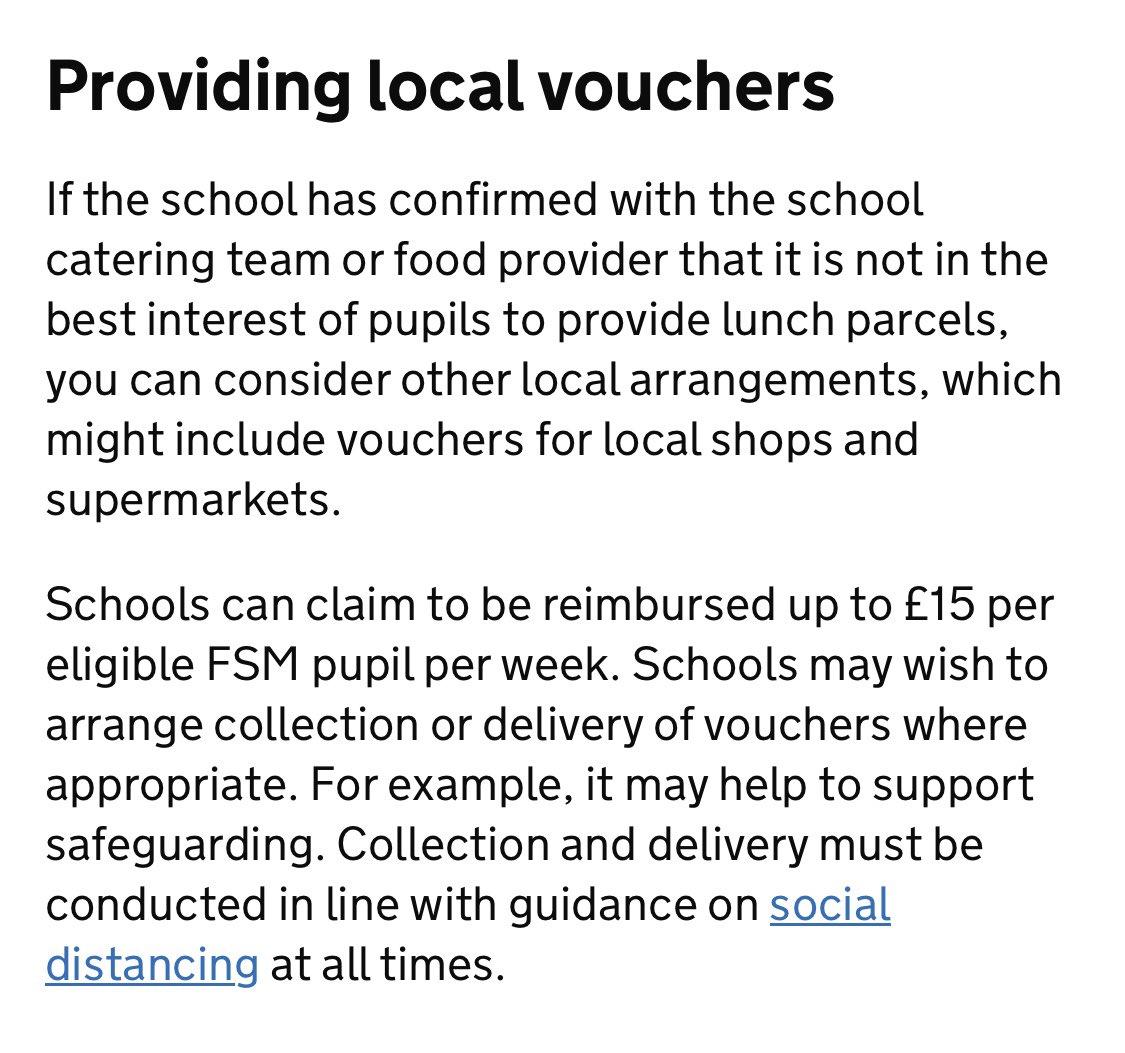 The final option is “local vouchers”