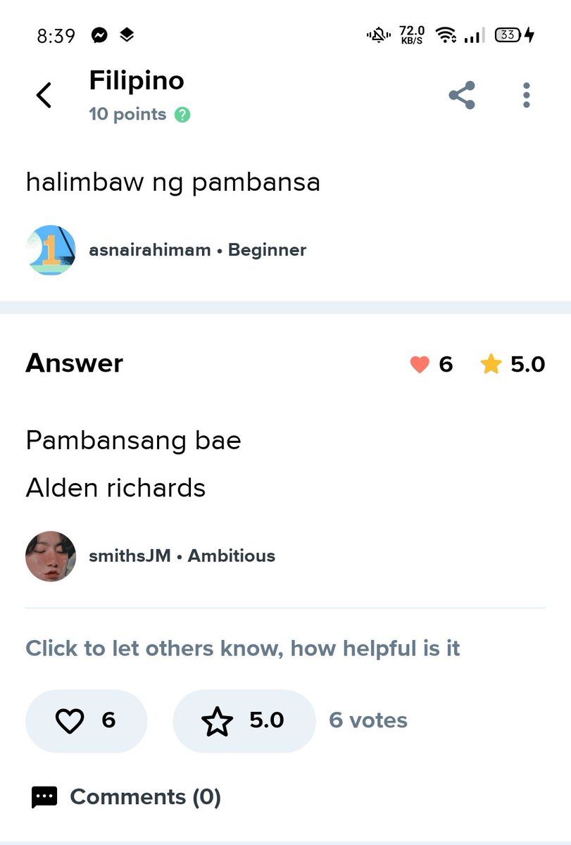 Sinend sakin kaibigan ko huhu alden nuginagawa mo sa brainly huhu WAHAHAHAHAHAHAHA
#AldenRichards