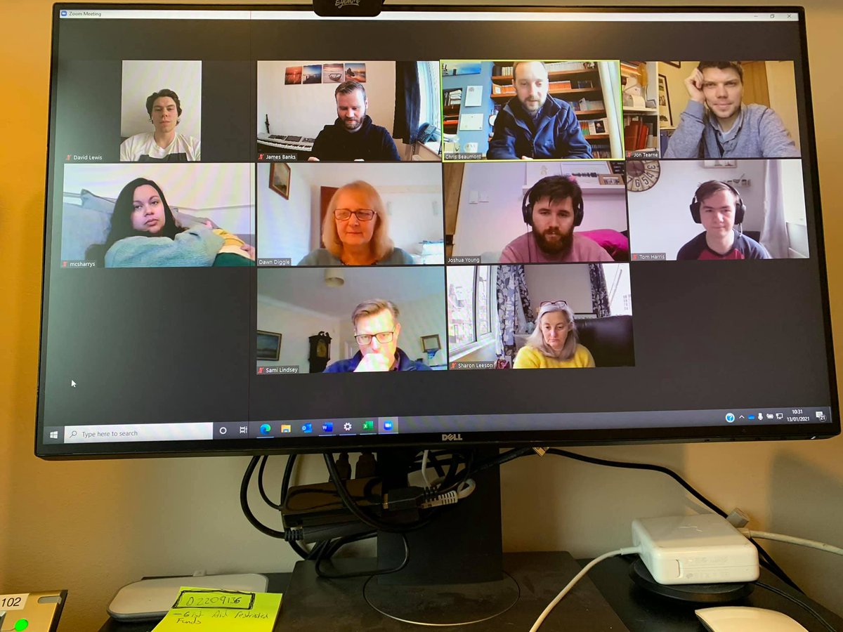 The staff team were praying for our church, city and nation together this morning!