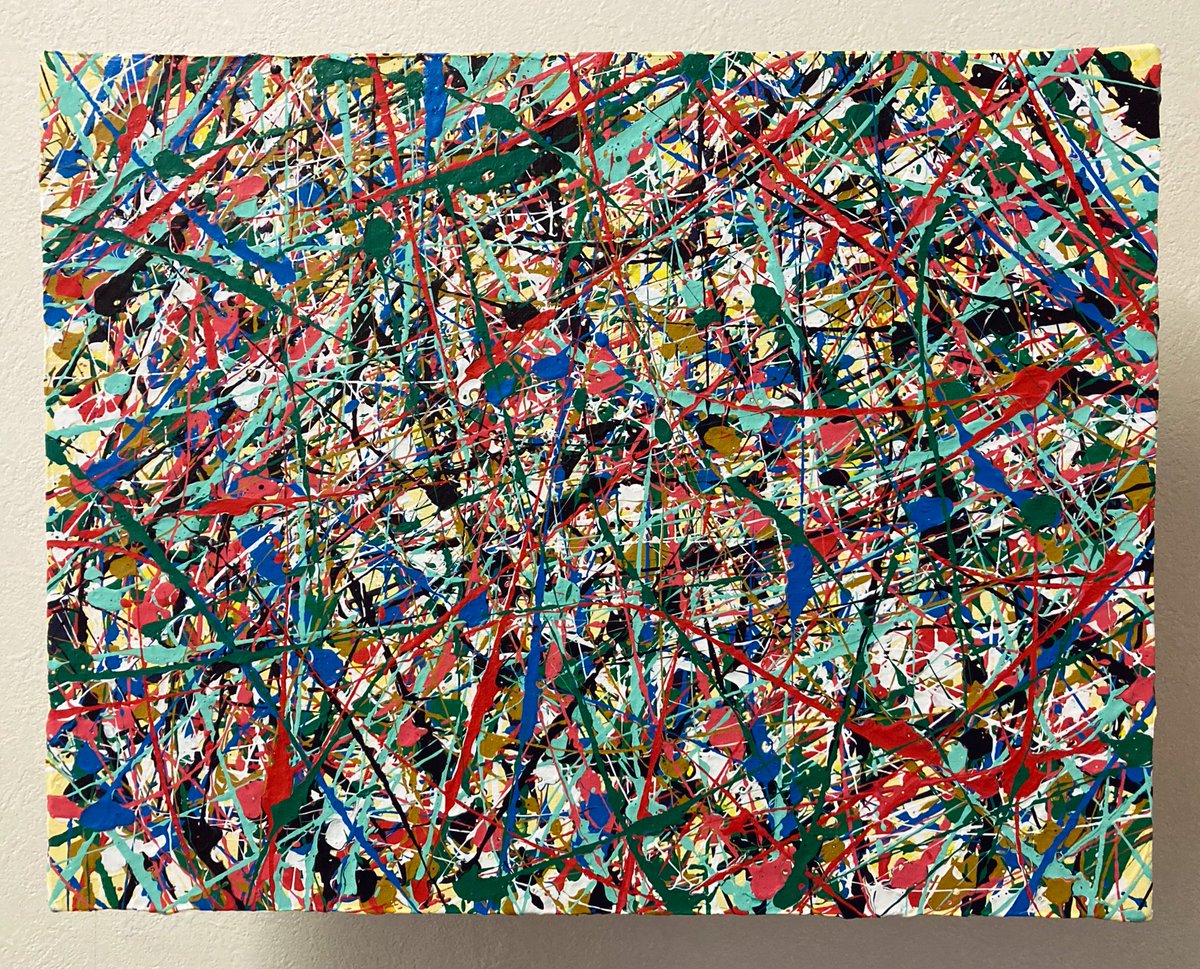 Saicoro5G's tweet photo. ginga13

F6 canvas（410×318mm）

#actionpainting #art #artwork #dripping #acrylicpainting #happy #universe #abstractpainting  #現代アート #アクションペインティング #ドリッピング #抽象画 #アート #宇宙 https://t.co/UCmreQ5jHE