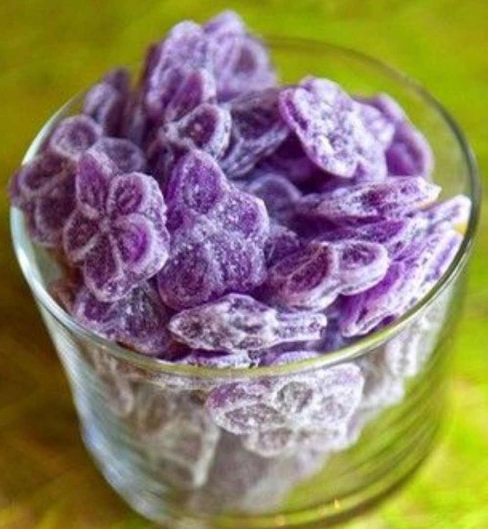 Засахаренные фиалки la Violette