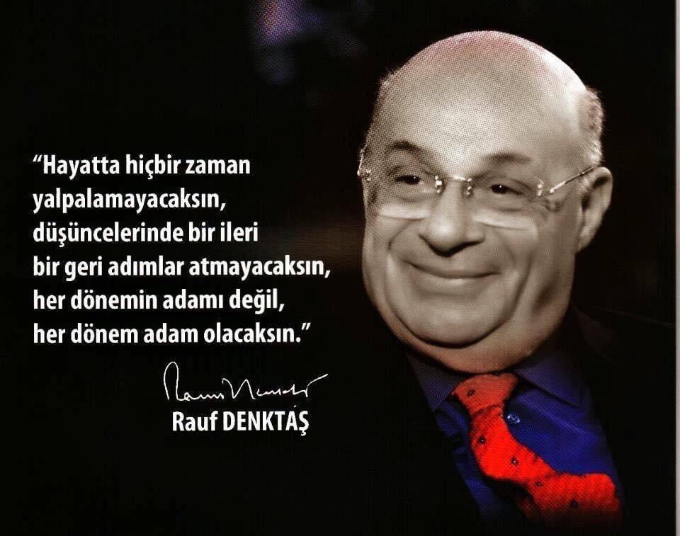 Saygıyla, minnetle, rahmetle anıyoruz ölümünün 9. Yılında Rauf Denktaş'ı..