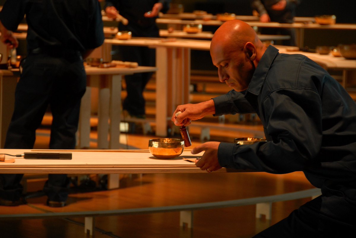 We are very happy to announce the latest member of the Longplayer Trust, a long-term friend and collaborator, and recent host of the #LongplayerAssembly, Ansuman Biswas. Here’s an image of Ansuman performing Longplayer Live at the <a href="/ybca/">YBCA</a>, San Francisco in 2010. Welcome, <a href="/AnsumanB/">Ansuman Biswas</a>!