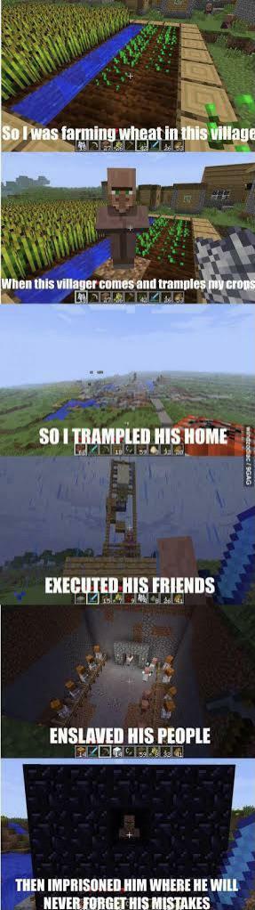 Minecraft Memes on Twitter: 