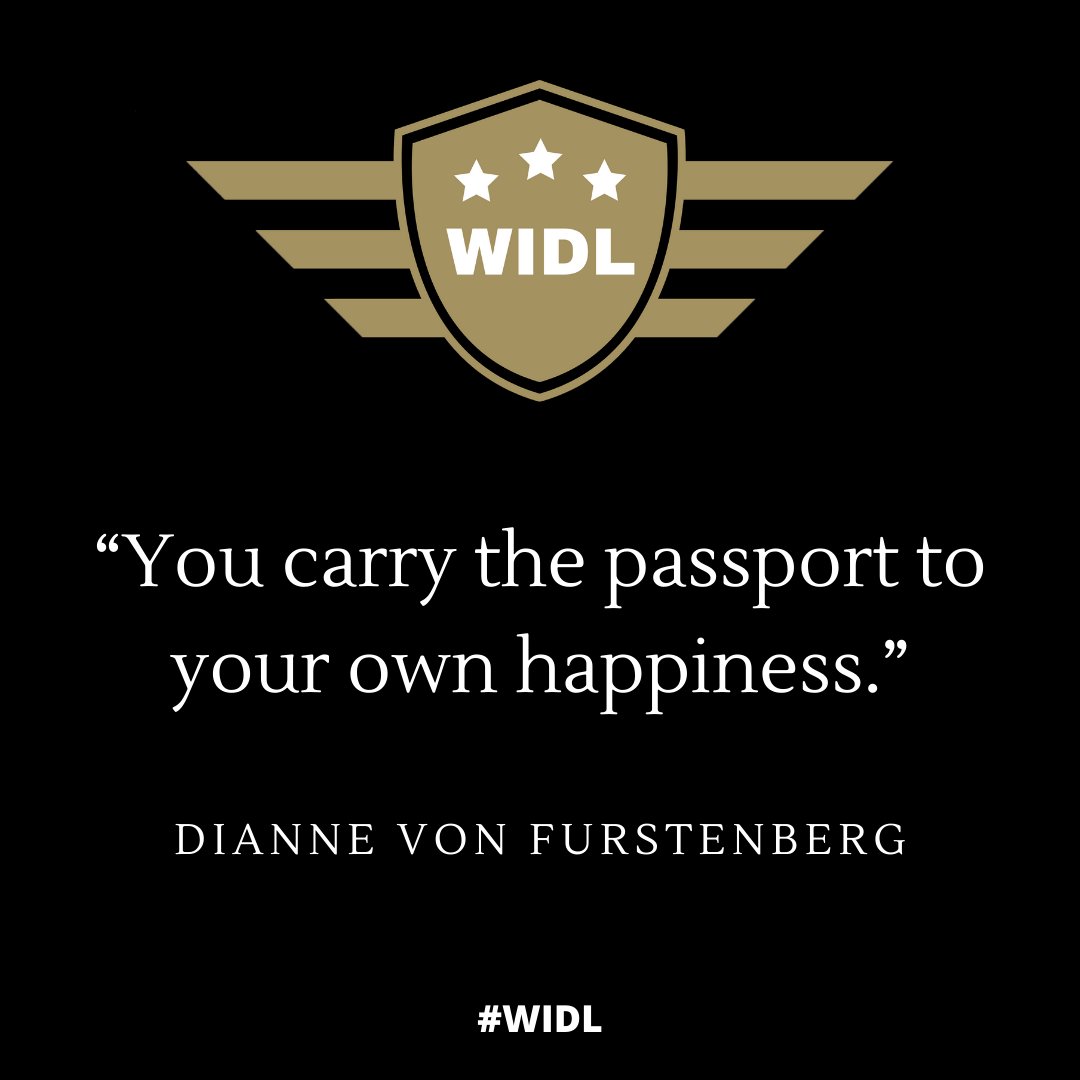 duvall_jd's tweet photo. “You carry the passport to your own happiness.” 
– Dianne von Furstenberg 

Learn more at 👉  @Women in Defense Logistics
Follow us at #WIDL 🚀  

#LOA #AMCL #Logistics #Women #Letsconnect #Leadership https://t.co/zTKBLBHtoD