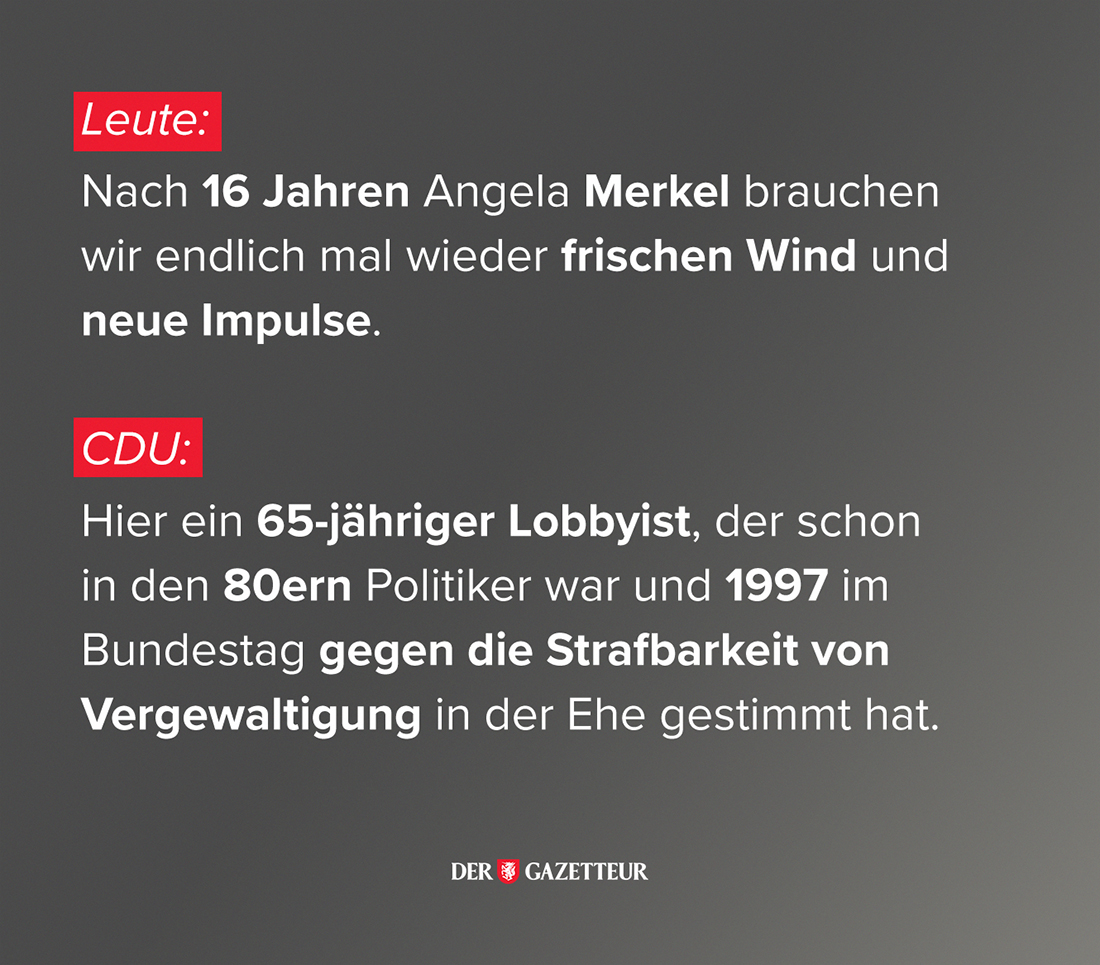 dergazetteur's tweet photo. Just CDU-Things. #Merz https://t.co/CZKJqM8qOy
