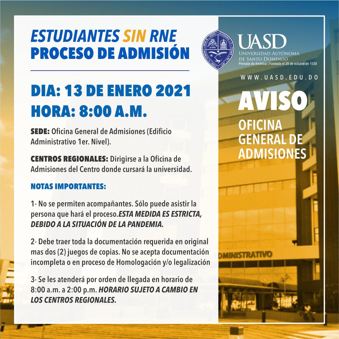 Universidad UASD tweet media