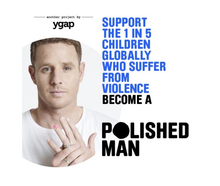 Polished Man Campaign:bobby join that campaign since 2017 until today. The campaign raise awareness about violence against children. other idol was inspired to do the same campaign because of him.  @YG_iKONIC  #BOBBY