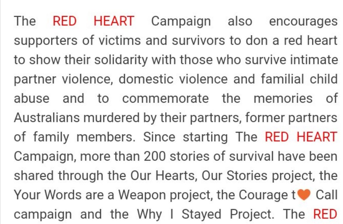 • The Red Heart Campaign:the campaign to fight against violence (in family, kids, or even partner) by painting a red heart on their hand. the campaign also encourages supporters of victim and survivors to do a red heart to show their solidarity  @YG_iKONIC  @bobbyranika  #BOBBY