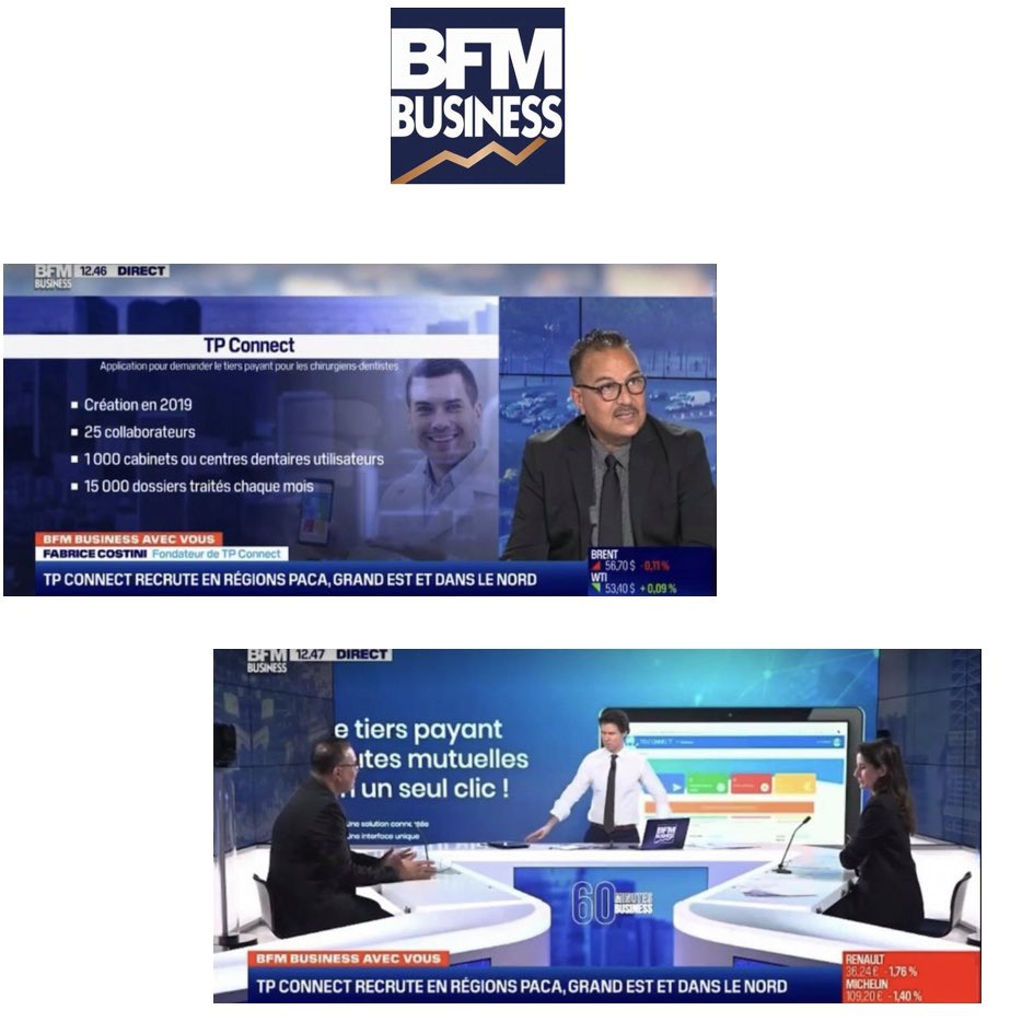 [ Retombée Media ]

La #SuccessStory TP Connect se poursuit en ce début d’année! La startup, meilleure alliée des Chirurgiens-Dentistes, recrute des commerciaux dans toute la France! 

#Talentspr #rp #pr #relationsmedia #relationspresse #healthtech #medtech #santé #mediarelations